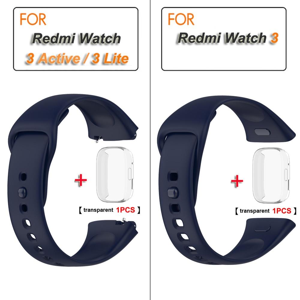 Ремешок для часов Xiaomi Redmi Watch 3 Active/Lite, сменный силиконовый ремешок для Xiaomi Redmi Watch 3, браслет Correa