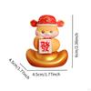 Year Statue Animal Sculpture Collection Birthday Gift Decorative Figurine Tabletop Ornament