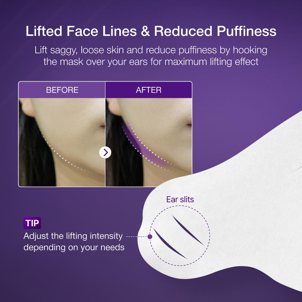 NUMBUZIN No.9 NMN BIO Lifting Full Face Mask (4 Sheets) + Free Tightening Sheet