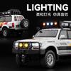 1:24 Toyota Land Cruiser LC80 FJ LC250 Tacoma Tundra Внедорожник SUV Металлический Литой Модель Автомобиля Домашние Модные Украшения Коллекция