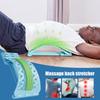 Massage Back Stretcher, 3-level Adjustable Back Relief Board, Back Relief Device, Scoliosis Back Massager, Spinal Decompression