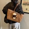 Сумки Женские 2025 Новая Модная Мода Универсальная Большая Вместимость Премиальная Сумка Ретро Сумка-Тоут Сумка на Плечо