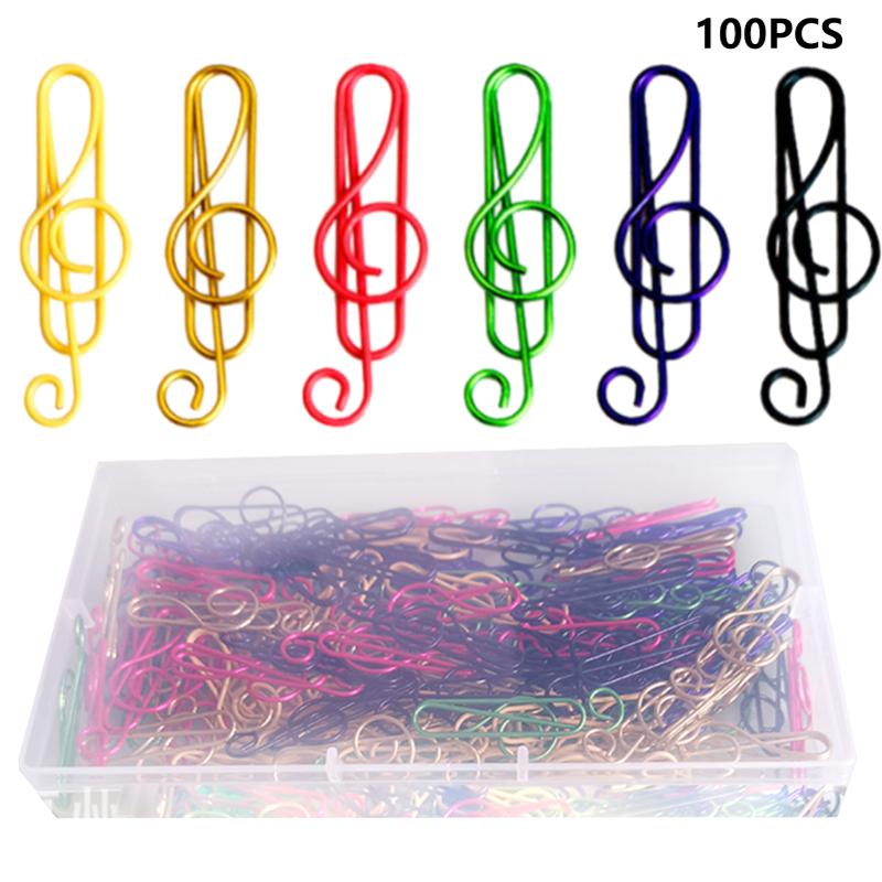 Музыкальные Ноты Скрепка В Форме Мультфильма Скрепка Красочный Самолет Кошка Скрепка