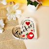 Teacher Heart-shaped Acrylic Gift, Unique Graduation Gift, Student Last Day of School Christmas Gift.
