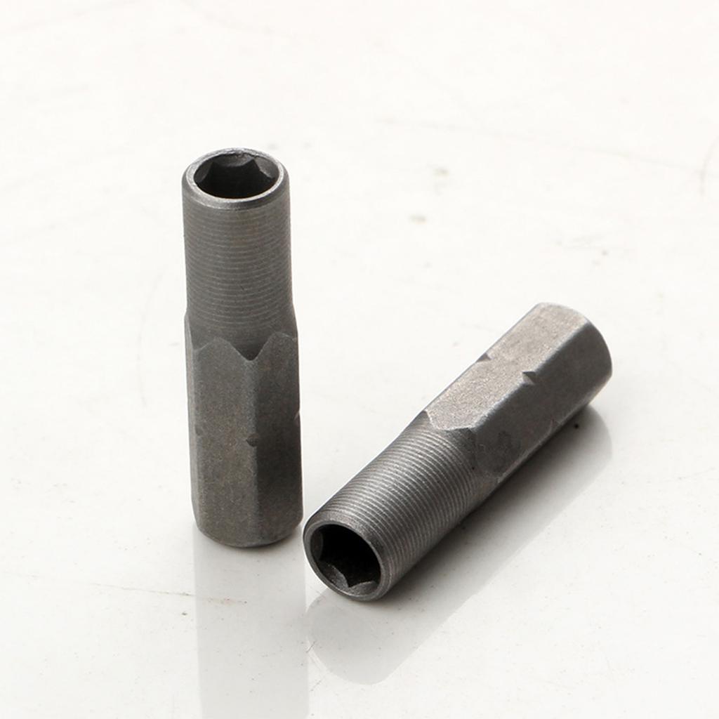 Набор из 5 магнитных шестигранных адаптеров для бит 1/4 дюйма на 4 мм с прецизионным хвостовиком для отверток и дрелей