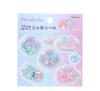 Sanrio Little Twin Stars Puni Shaka Sticker ( Lavender ) Japan NEW