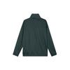 Adidas Originals Retro Classic Three Stripes Sports Stand Collar Long Sleeve Jacket Men Jacket Dark-Green JL8400