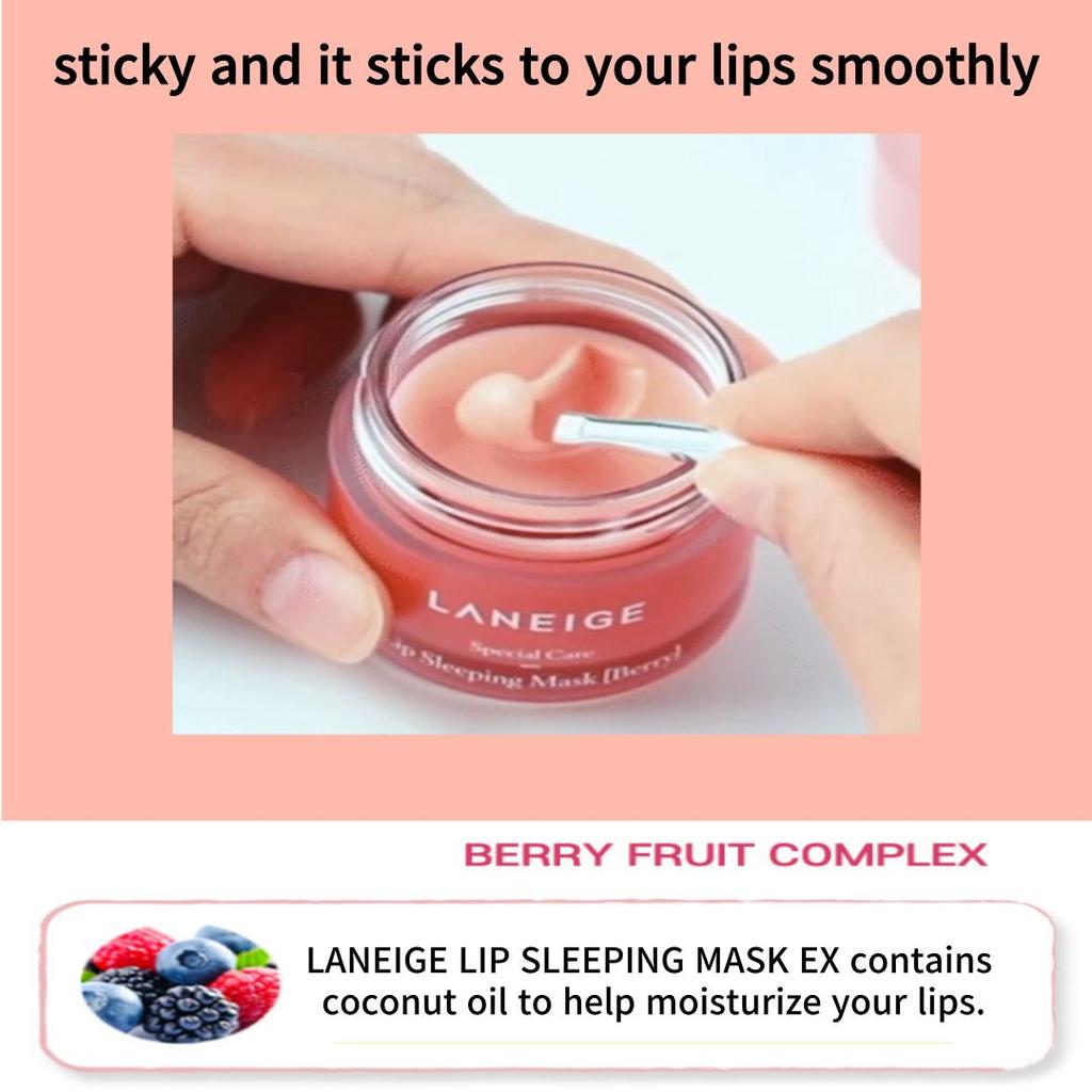 LANEIGE LIP SLEEPING MASK EX 20ML | Apple Lime / Grapefruit / Berry / Mint Choco