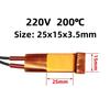 Нагревательный элемент 60-270 градусов 12В 24В 110В 220В Нагреватель для плоек Для миниатюрного нагрева