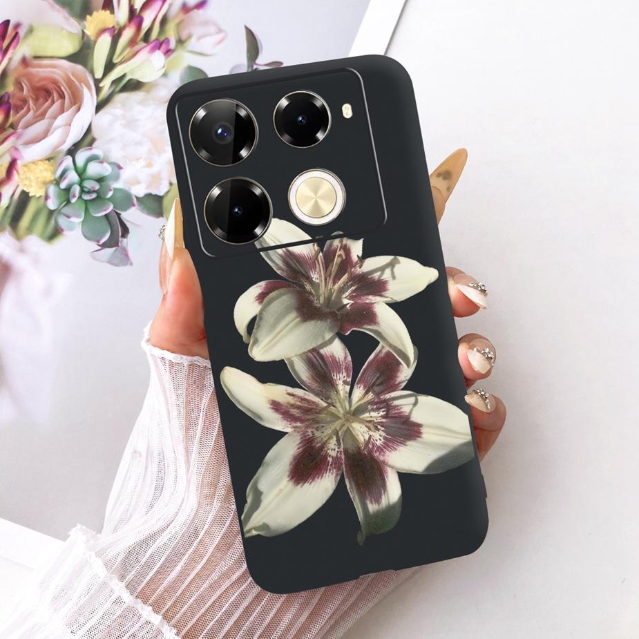 For Infinix Note 40 40X 5G Case X6852 New Butterfly Painted Cover Soft Silicone Case For Infinix Note 40 Pro Plus Note40 X Shell