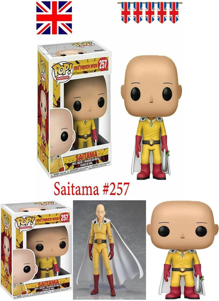 Поп Фигурка Ванпанчмен Сайтама Многоцветная Игрушка Экшн-фигурка Детский Подарок!