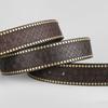 Retro Western Cowboy Men's PU Leather Belt Luxury Design Trendy Brand Ox Head Waistband Jeans Pants Belt