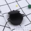 Miniature Food Play Scene Model Doll House Accessories Mini Black Pot