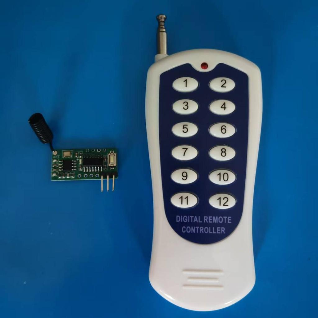 4-Channel 433MHz Superheterodyne Wireless Receiver Module - Learning Type 1527