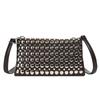 2025 New Arrival Fashion PU Leather Ladies Small Crossbody Bags Unique Riveted Clutch Hand Bag Cellphone Messenger Bags