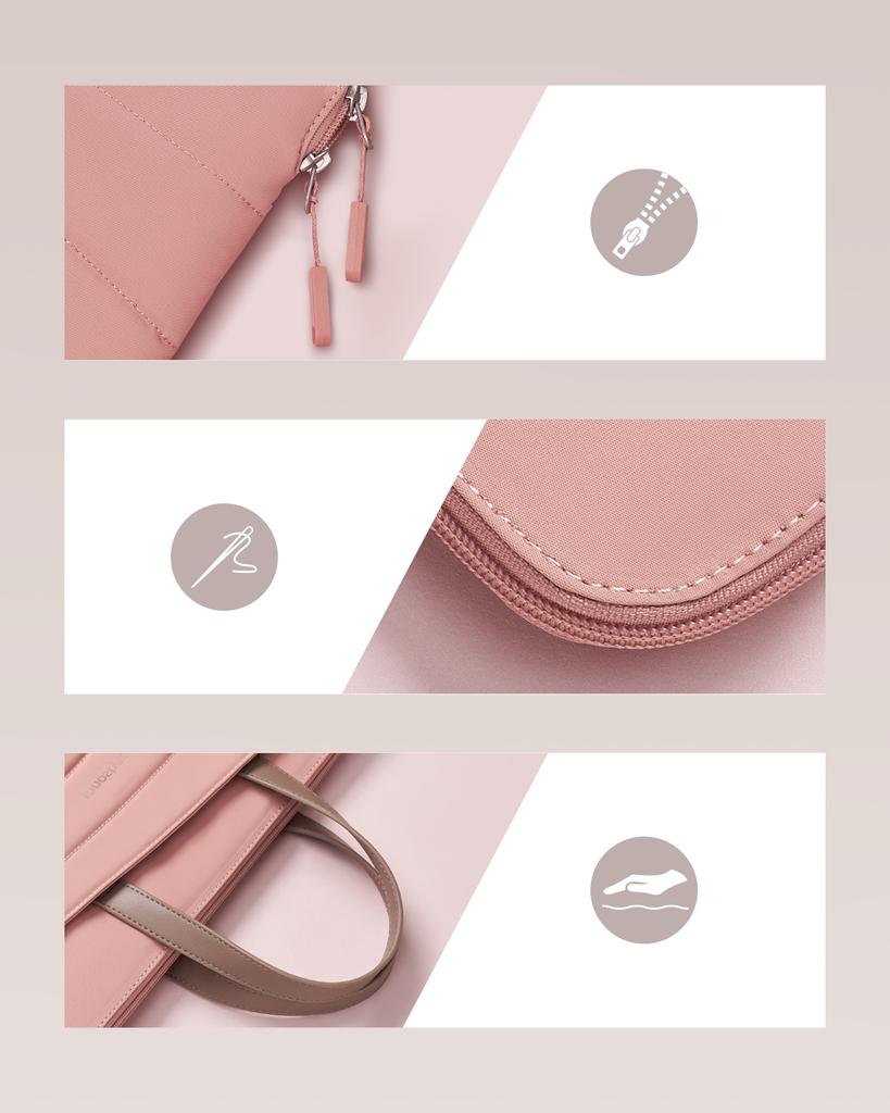 Innostyle Женская 14-дюймовая водонепроницаемая тонкая сумка для ноутбука Carrylite розовая