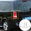 Для Mercedes Benz Vito W447 2016 2017 2018 Автомобильная задняя фара заднего света Лампа Накладка-бровь Рамка Наклейка Крышка Отделка 2 шт.