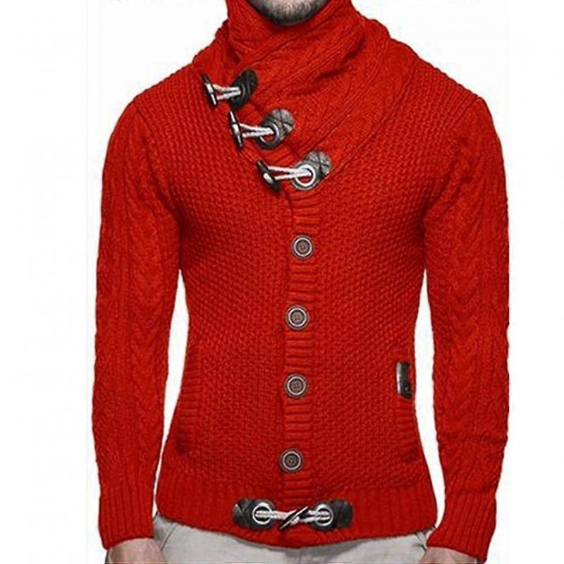 Свитер Пальто Осень Зима Вязаные Кардиганы Пальто Мужчины