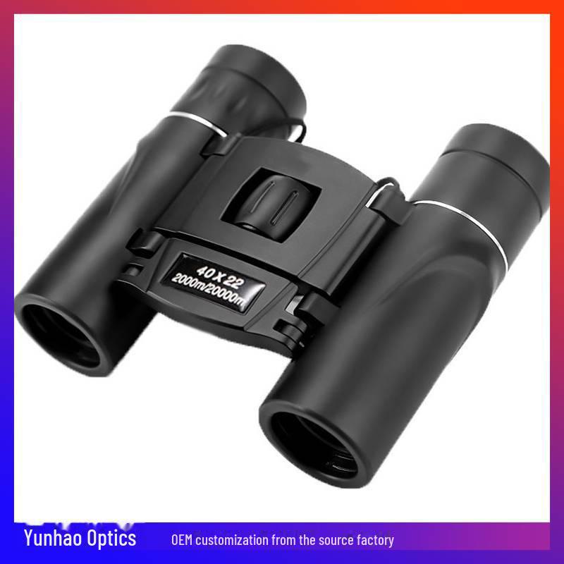 40x22 HD мощный портативный бинокль ночного видения для слабого освещения для походов и кемпинга на открытом воздухе