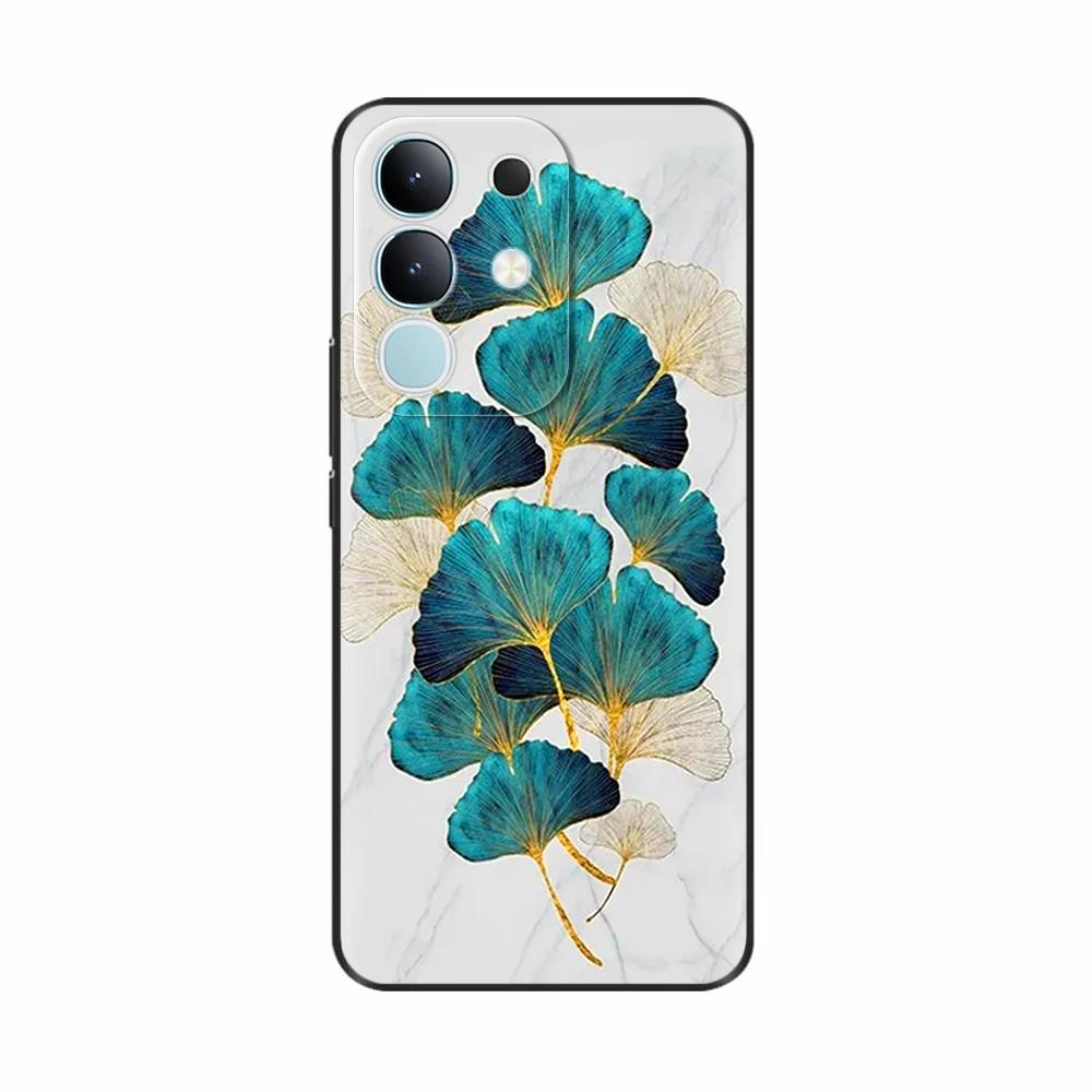 Чехол для телефона Vivo Y29 4G Чехол Мягкий Силикон ТПУ Защитная Задняя Крышка Для Vivo Y300t 5G Чехол для Vivo T4X 5G Ободок Бампер Сумки