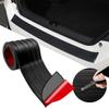 Universal Car Trunk Door Sill Plate Protector Car Rear Bumper Guard Rubber Mouldings Pad Trim Cover Strip Plate Car Accessories