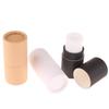 5G Kraft Paper Rotation Lipstick Tubes Biodegradable Cardboard Cosmetic Cylindrical Packaging Lip Balm Deodorant Container