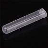 20Pcs 10Ml Plastic Centrifuge Lab Test Tube Vial Sample Container With Cap