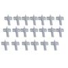 20pcs/ Set Plastic Damper Buffer for Drawer Cabinet Door Quiet Closer