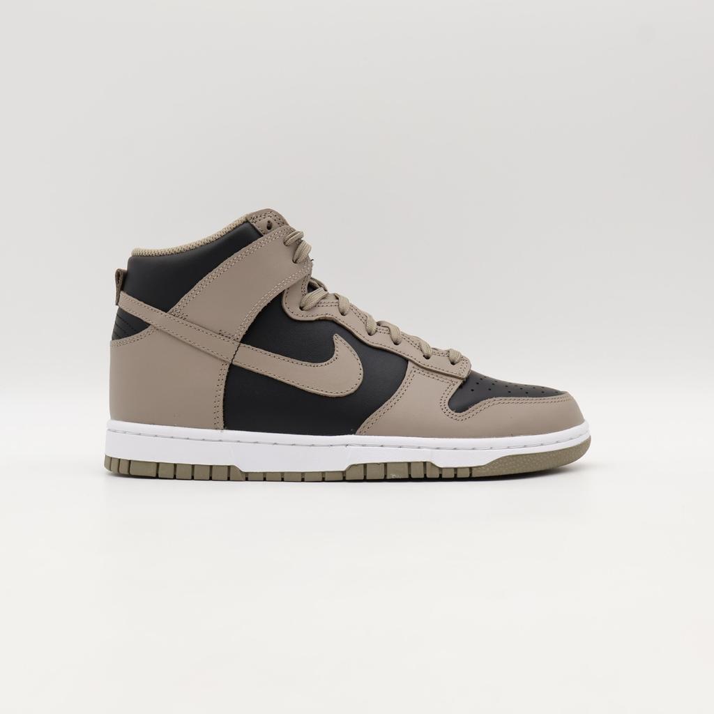 DD1869-002 Nike Dunk High Лунный Ископаемый Черный Горький Темно-Коричневый Пепельно-Серый (Женский)