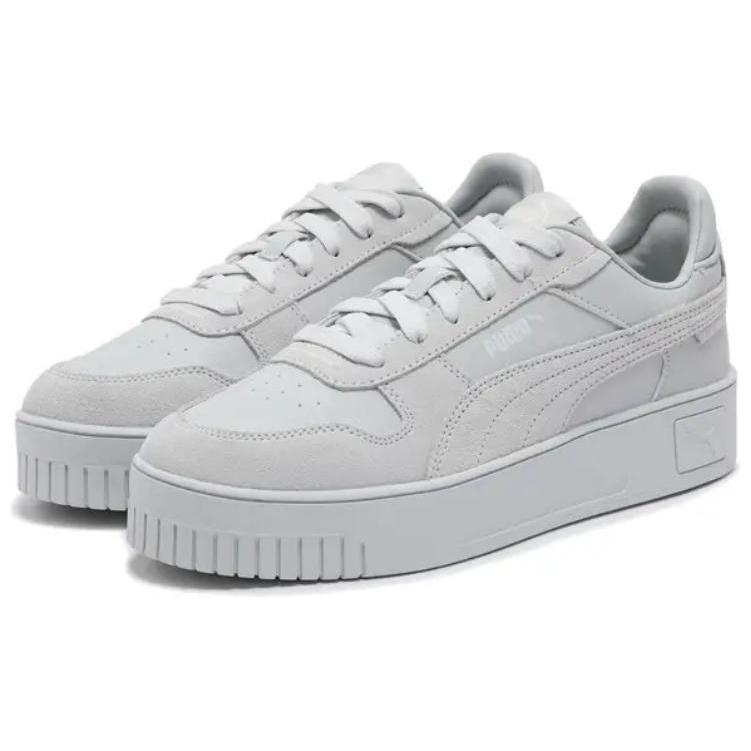 Puma Carina Street Удобные Универсальные Низкие Кроссовки Женские кроссовки Серый 395093-06