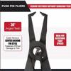 30° Push Pin Pliers Removal Plastic Poly Rivet W/Center Pin Panel Clip Fastener