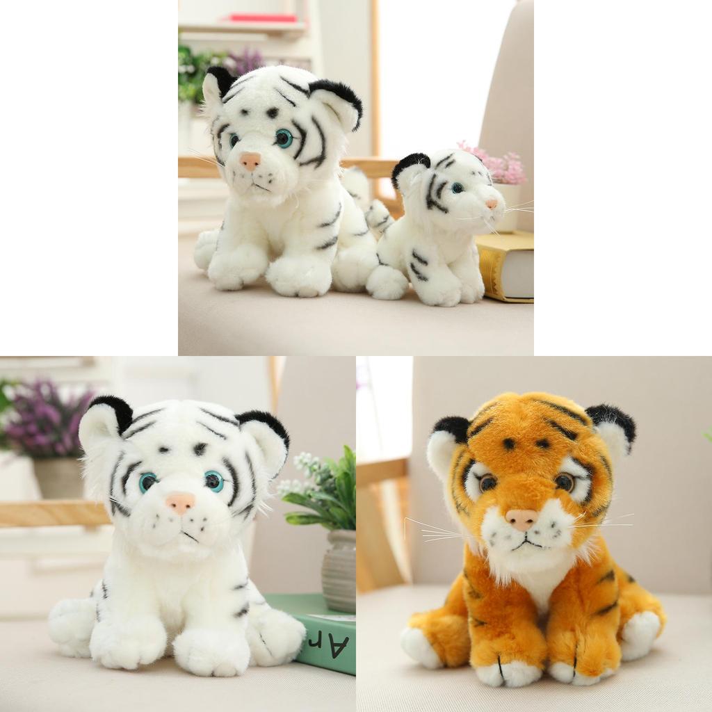 Plush Tiger Toy Animal Pillow For Kids Soft Toy Gift