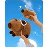 Buttock Capybara Purple Plush Toy Cartoon Stuffed Doll Decoration Gift Kids