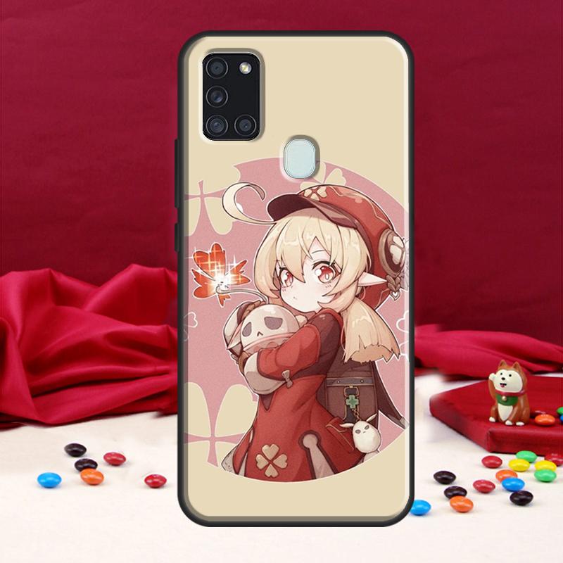 Qiqi Klee Genshin Impact Case For Samsung Galaxy A34 A54 A14 A12 A52 A22 A32 A42 A72 A13 A33 A53 A50 A51 A71 Coque