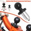 Mounts Adapter 1 Inch Ball Mount M8 Fork Stem Base Mount Head Ball For RAM W/ Kit Set Phone Hol Z9N5