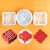 Силиконовые формы в форме китайского узла, Формы для фондана, муссов, тортов, Кондитерские формы, формы для шоколада, Инструмент для выпечки и украшения, Антипригарные