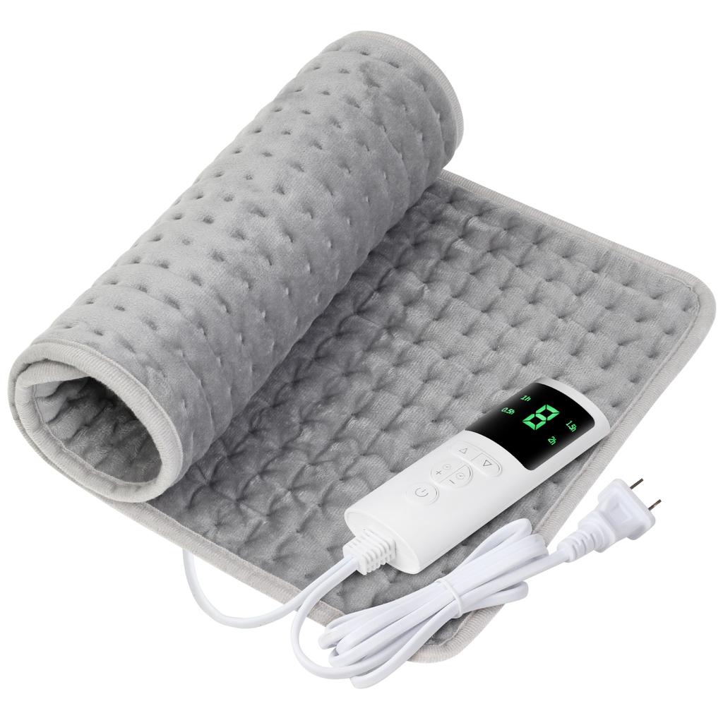 Heating Pad Relieves Back, Cramps, Abdominal, Knee and Leg Pain Automatic Shut-off Machine Washable Wet and Dry Heat Options