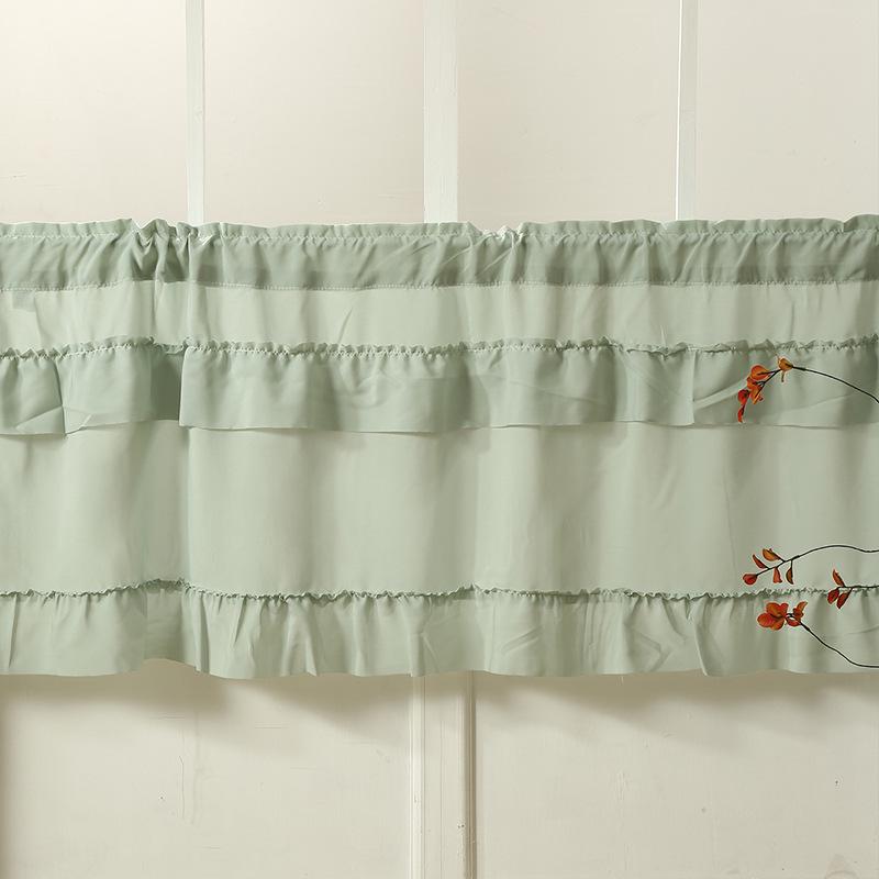 Американская пряжа Фантом Полузанавеска: Приграничный Декор для Кухни, Двери, Кафе, Окна, Шкафа