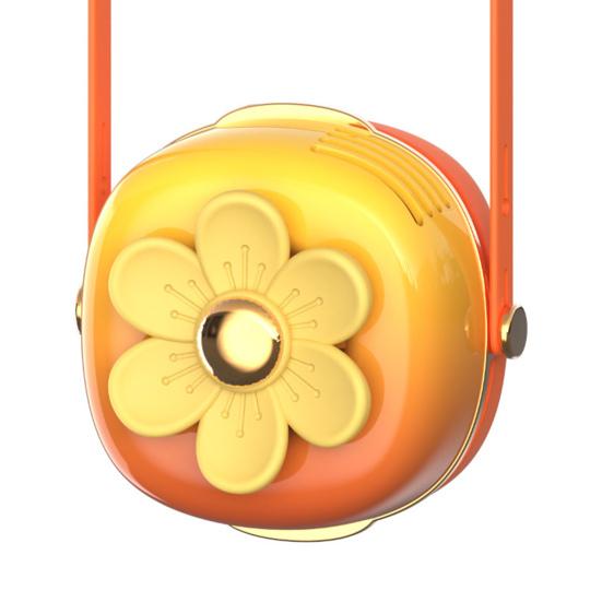 Ручной вентилятор с ремешком, USB-зарядка, портативный, для подвешивания на шею, мини-вентилятор, милый летний гаджет для путешествий, на открытом воздухе