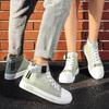 Высокие парусиновые кроссовки, мужская повседневная обувь, дышащая обувь на плоской подошве, модная мужская вулканизированная обувь, женские кроссовки Tenis Feminino