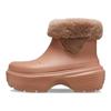 Crocs Stomp Утепленные Ботинки Женские Ботинки Коричневый 208718-2CC