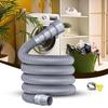 3/4/5 m Caravan Sewer Pipe Kit Foldable RV Trailer Sewer Hose With Adjustable Adapter & Clamp Leakproof RV Hose Rv Accessories