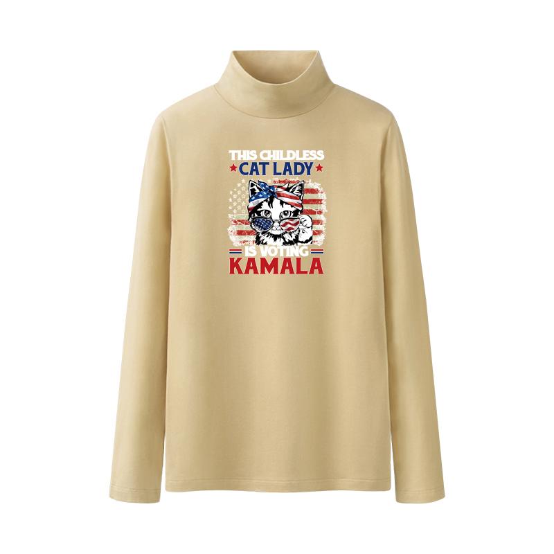 Cat Lady For American Heat Transfer Hoodies Термопресс Аппликация Diy Одежда Наклейки Parches Ropa Футболки Термонашивки