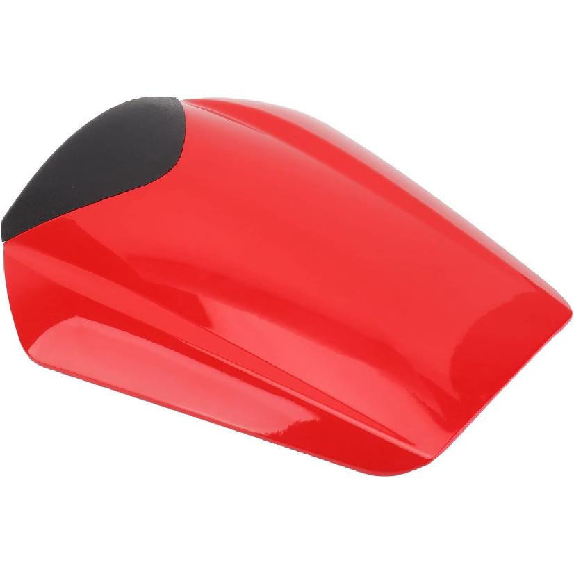Fydun Motorcycle Pillion Rear Seat Cover Cowl Tail Fairing ABS Plastic Glossy Replacement for CBR 1000RR 2008‑2016(Red)