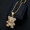 Jewelry Gold Plated with Zircon Vintage Fashion Men's and Women's Necklace Pendant Jewelry