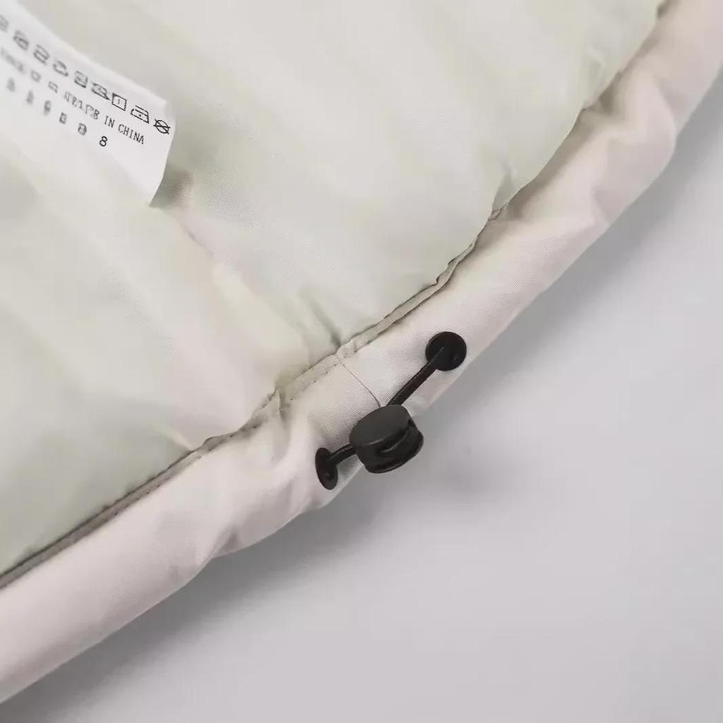 Мужской жилет из толстого хлопкового пуха на осень и зиму - модная куртка без рукавов для повседневной носки