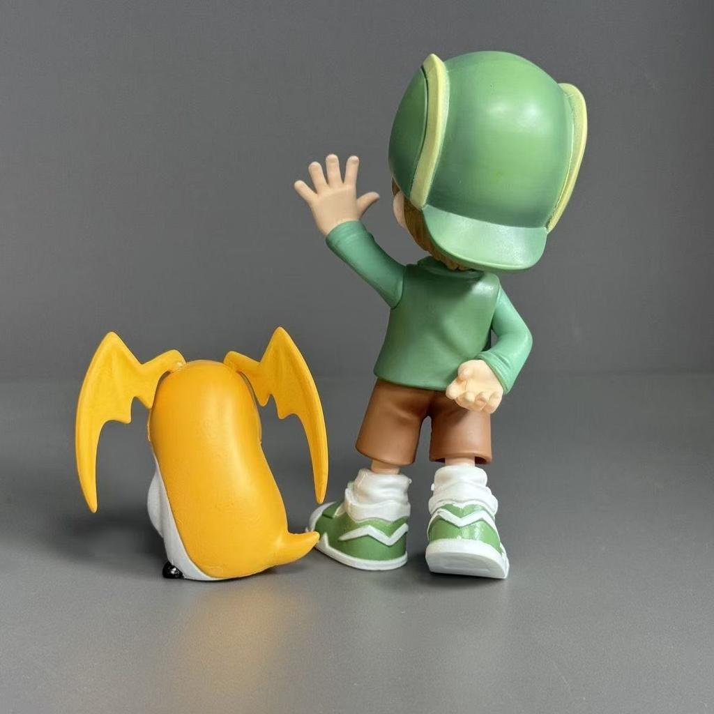 5-11cm Anime Digimon Adventure Takaishi Takeru Figure Patamon Action Figures Pvc Collection Model Toys Gifts