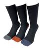 Socks Set Durable Even with Hard Reinforced Toes and Heels [PAX Select] (Tough Series) Toe-Length (Tabi Style) - 3-Pair - Wearing,