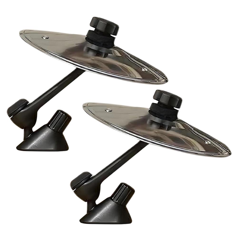 Car Crash Cymbal Air Vent Car Cymbal Easy Clip-On Mini Cymbal for Music Lovers Suitable for All Types of Vehicles