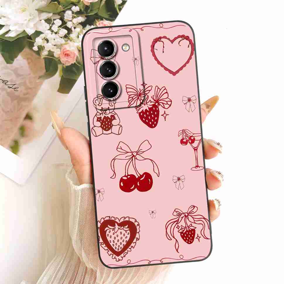 Чехол для Samsung Galaxy S21 5G Новый дизайн Цветочный принт Мягкий силиконовый чехол для Samsung S21 5G SM-G991B SM-G991B/DS Чехлы для телефона